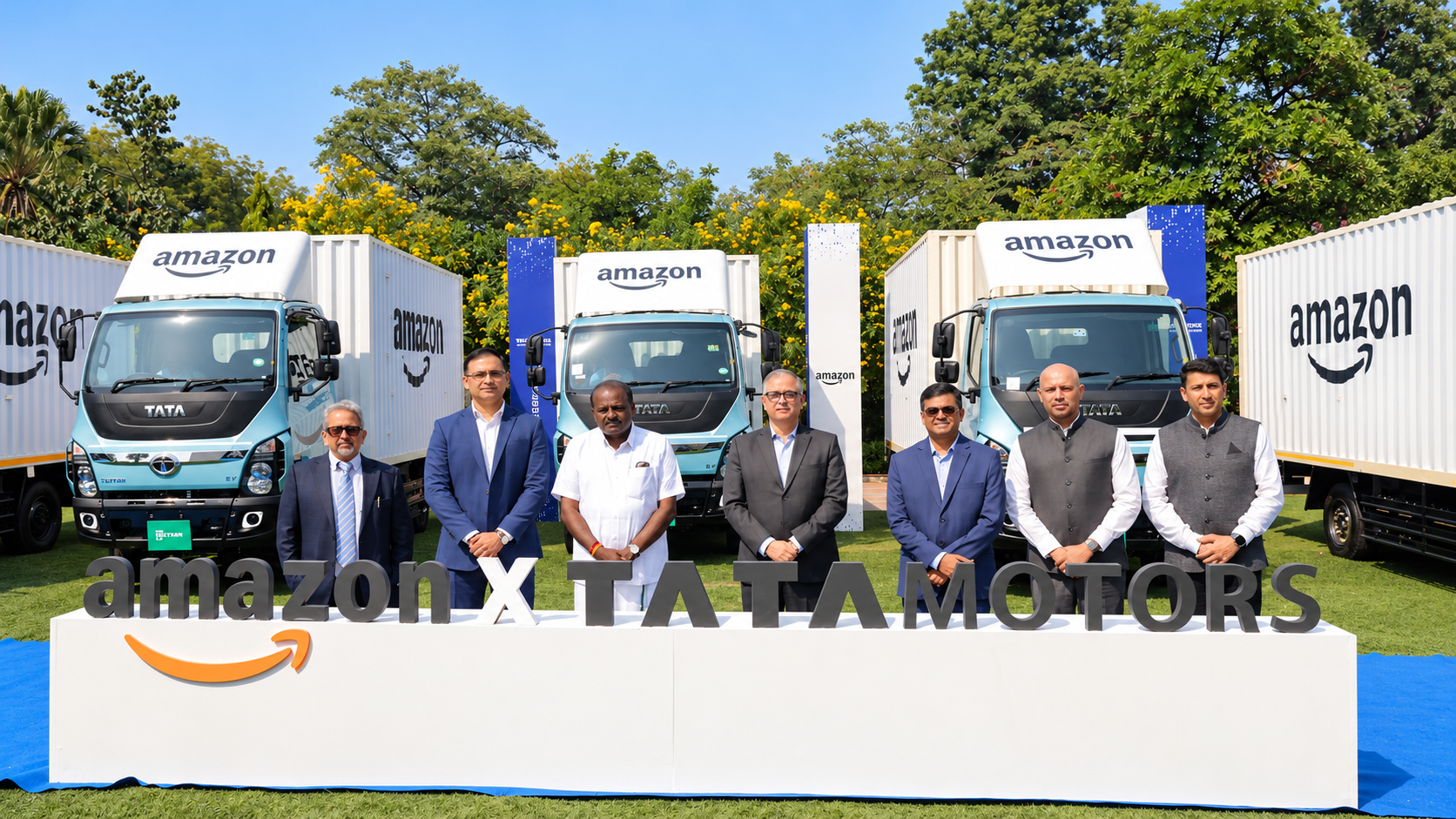 Amazon, Tata Motors to Deploy 3,000 Electric Trucks in India